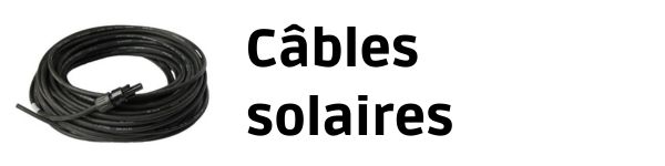 C&acirc;bles courant continu