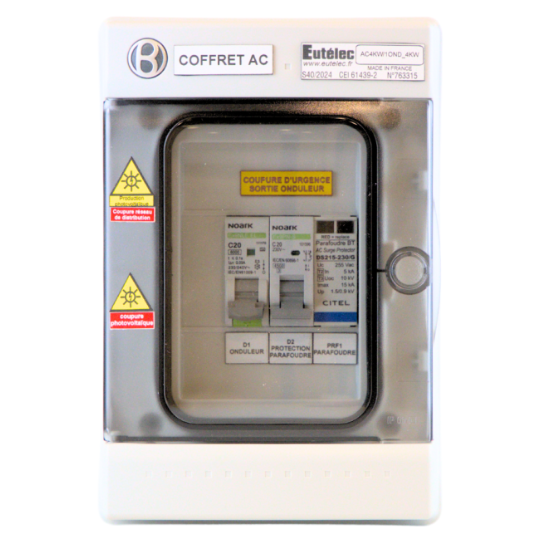 Coffrets de protection AC