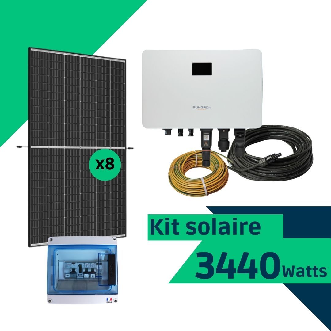 Kit solaire autoconsommation 3000W Européen - Bisol APSystems