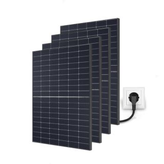 Kit Solaire Plug And Play 1640 Wc bifacial garantie 20 ans-Sans fixations