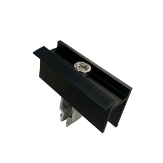 Fixasun - Etrier final H35 noir complet prémonté pour rail FX40 et FU70