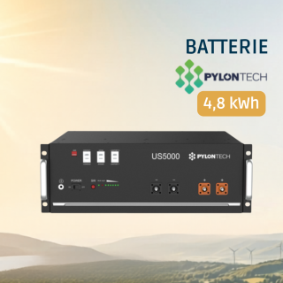 Pylontech - Batterie Lithium US5000 - 4.8kWh - 48V