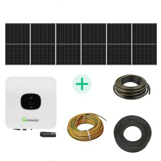 Kit Solaire Autoconsommation - 2460 Wc - Fixations au choix-Sans fixations