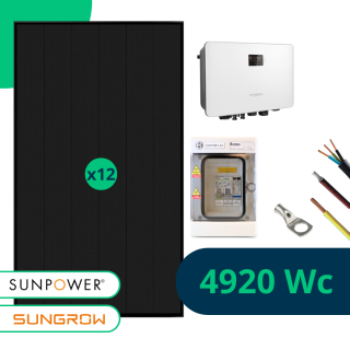 Kit Autoconsommation 4920 Wc Sunpower + Sungrow 