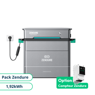 Pack Zendure Stockage Plug And Play 1,92kWh
