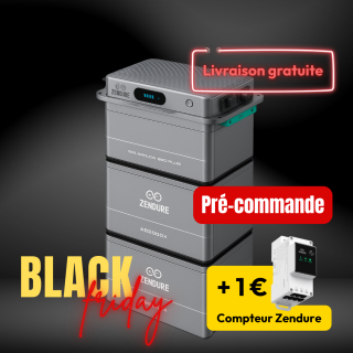 Pack Batterie Zendure Solarflow 800 Plus + 2 AB2000X