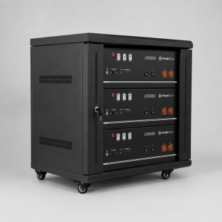 Armoire support batteries 3x US5000