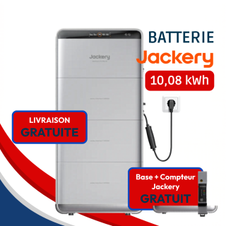 Jackery - Batterie Plug and Play 2500W et 10,08kWh