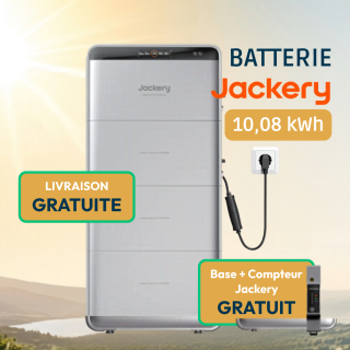 Jackery - Batterie Plug and Play 2500W et 10,08kWh