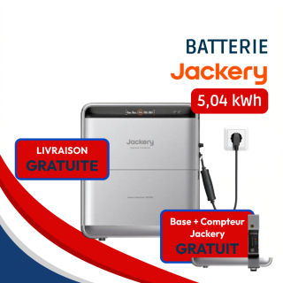 Jackery - Batterie Plug and Play 2500W et 5,04kWh