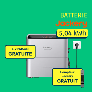 Jackery - Batterie Plug and Play 2500W et 5,04kWh
