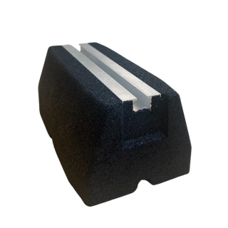 Castel - Rubber Block RB250/130 - Paire de 2 - Visserie incluse