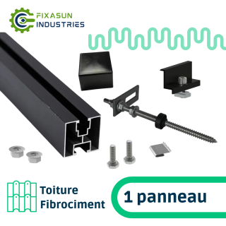 Toiture fibrociment