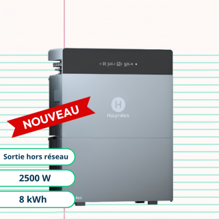 Hoymiles HiBattery 4020 AC + 4020 S - Batterie Plug And Play 8kWh et 2500W