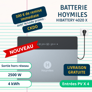 Hoymiles HiBattery 4020 X code promo