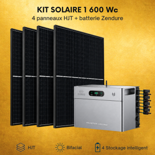 Kit solaire Batterie Plug and Play Zendure 2400 Pro 1600 Wc