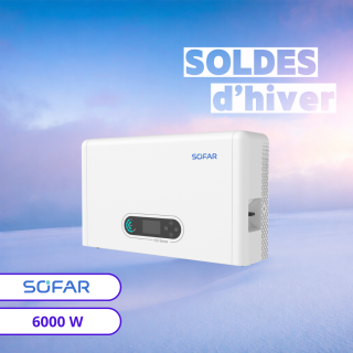 SOFAR - ESI 6K-S1 - Onduleur POWERALL hybride monophasé 6000W - 2MPPT