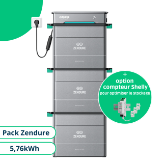 Pack Zendure Stockage Plug And Play 5,76kWh