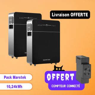 Pack 2 Batteries de stockage VENUS E 3.0 Marstek