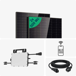 Kit solaire Plug and Play 1000 Wc Hoymiles