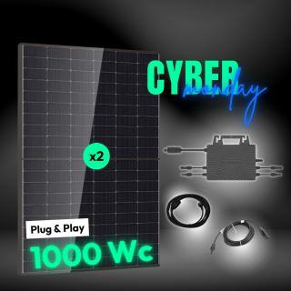 Kit solaire Plug and Play 1000 Wc DMEGC, SOSSEN