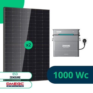 Kit solaire Plug and Play 1000W Stockage