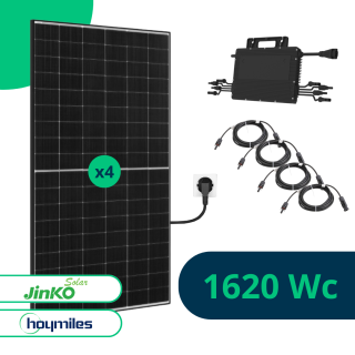 Kit solaire Plug And Play 1620 Wc Jinko Hoymiles