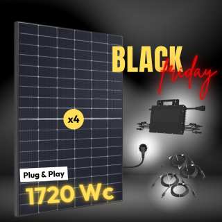 Kit Solaire Plug and Play 1720 Wc Denim, Hoymiles