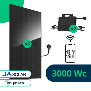 Kit solaire Plug and Play 3000 Wc