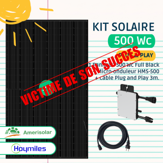 Kit Solaire Plug And Play 500 Wc Full Black