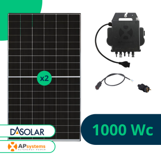 Kit solaire 980 Wc à brancher sur prise