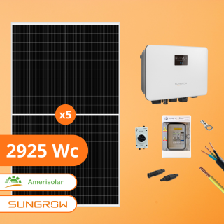 Kit Solaire Autoconsommation 2925 Wc - Amerisolar Sungrow