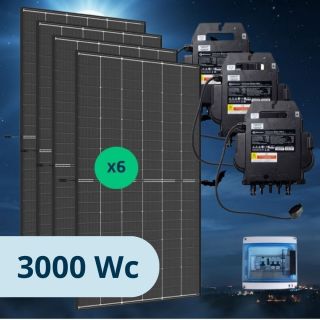 Kit Solaire Autoconsommation 3000 Wc Bifacial APSystems