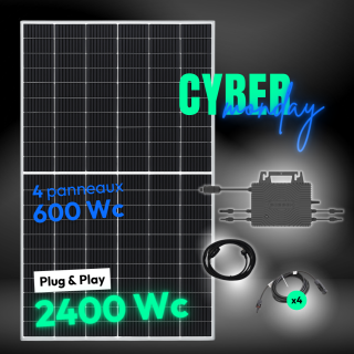 Kit Solaire Plug and Play 2400 Wc TRINA SOLAR, SOSSEN