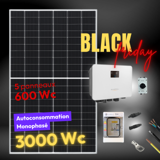 Kit solaire 3000Wc  • Biverre Bifacial • Trina Solar Sungrow