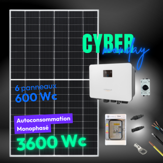 Kit solaire 3600Wc  • Biverre Bifacial • Trina Solar Sungrow