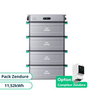Pack Zendure SolarFlow Stockage Plug and Play 11,52kWh