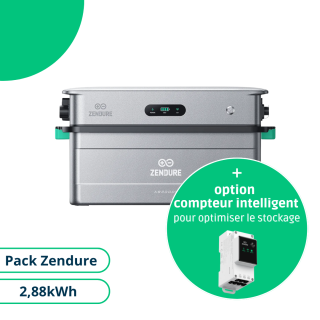 Kit stockage Zendure SolarFlow 2400 AC + AB3000X 288kWh