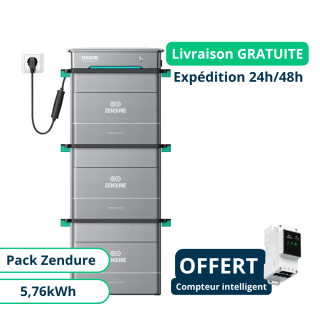 Pack Zendure Stockage Plug And Play 5,76kWh