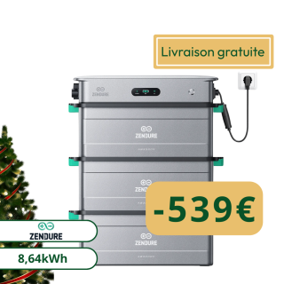 Pack Zendure SolarFlow Stockage Plug and Play 8,64kWh