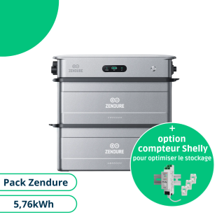 Pack Zendure SolarFlow Stockage Plug and Play 5,76kWh