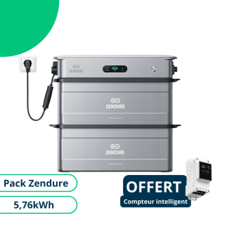 Pack Zendure SolarFlow Stockage Plug and Play 5,76kWh