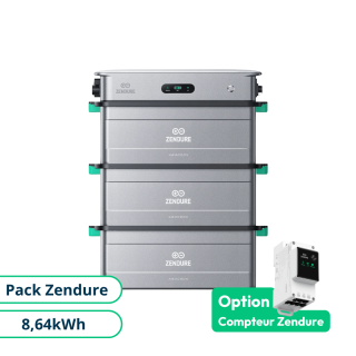Pack Zendure SolarFlow Stockage Plug and Play 8,64kWh