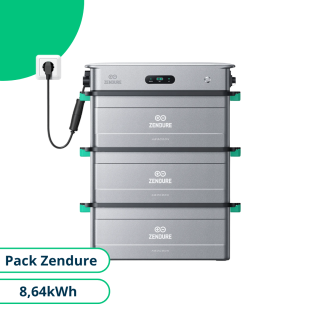 Pack Zendure SolarFlow Stockage Plug and Play 8,64kWh