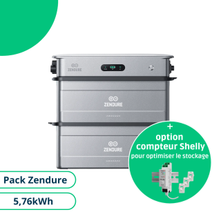 Pack Zendure SolarFlow Stockage Plug and Play 5,76kWh