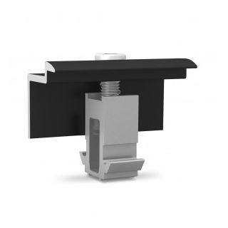K2 Systems - Etrier de fixation DomeClamp EC Noir
