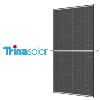 Trina Solar - Panneau solaire 500 Wc - Biverre - Cadre noir