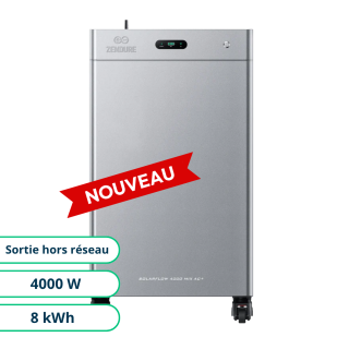 Zendure Solarflow 4000 Mix AC+ - Batterie 8kWh et 4000W