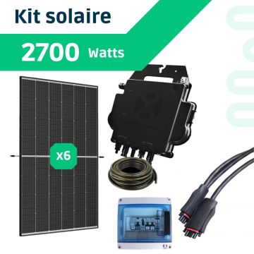 Kit Solaire Autoconsommation 2700 Wc - QN Solar + APSystems DS3