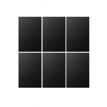 Kit Solaire Autoconsommation 2700 Wc - QN Solar + APSystems DS3-Toit bac acier-2 lignes de 3 panneaux portrait